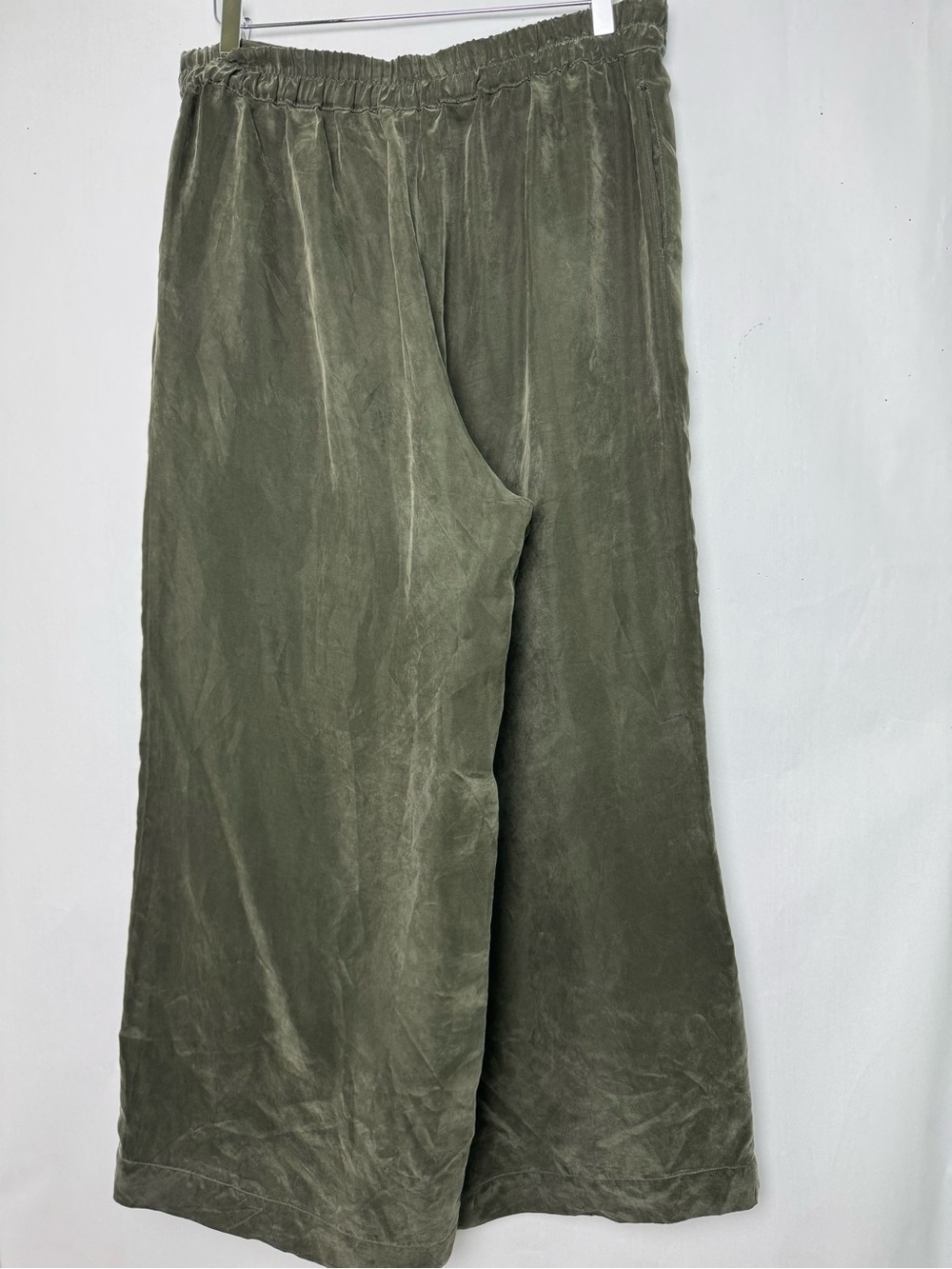 Amour Vert Sol Cottonseed wide leg pants Sz Xl - Picture 2 of 5